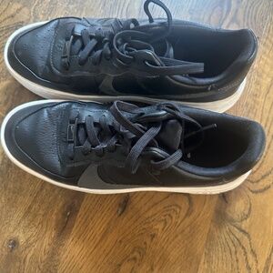 Nike Black Platform Air